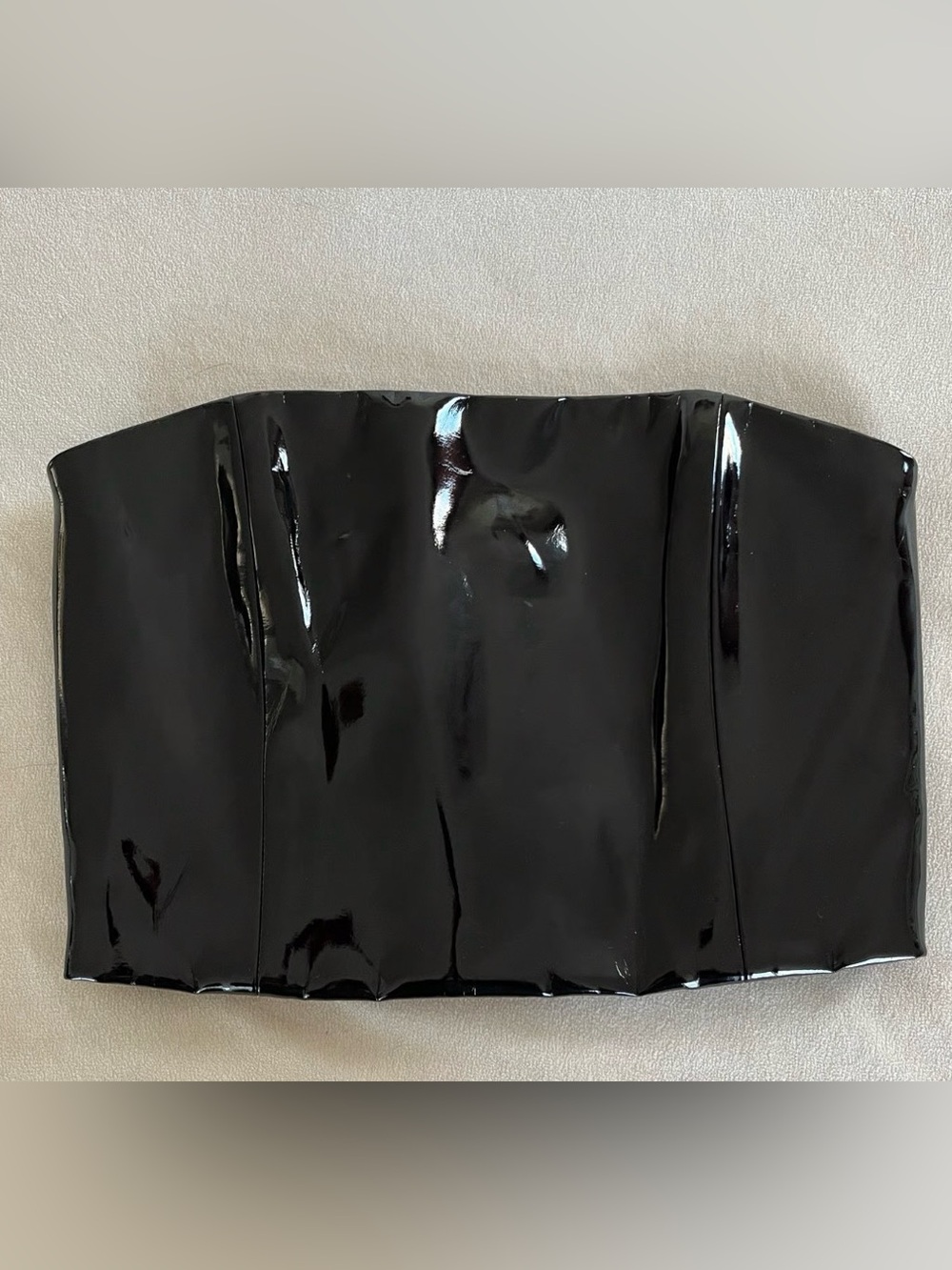 Alice + Olivia Ceresi Latex Bandeau Top